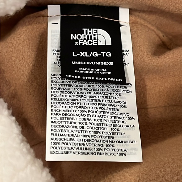 The North Face Cragmont Fleece Trapper Hat Winter new Adult L / XL - Picture 12 of 13